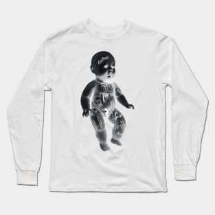 Negative Tattooed Baby Doll - Ansekenamun Long Sleeve T-Shirt